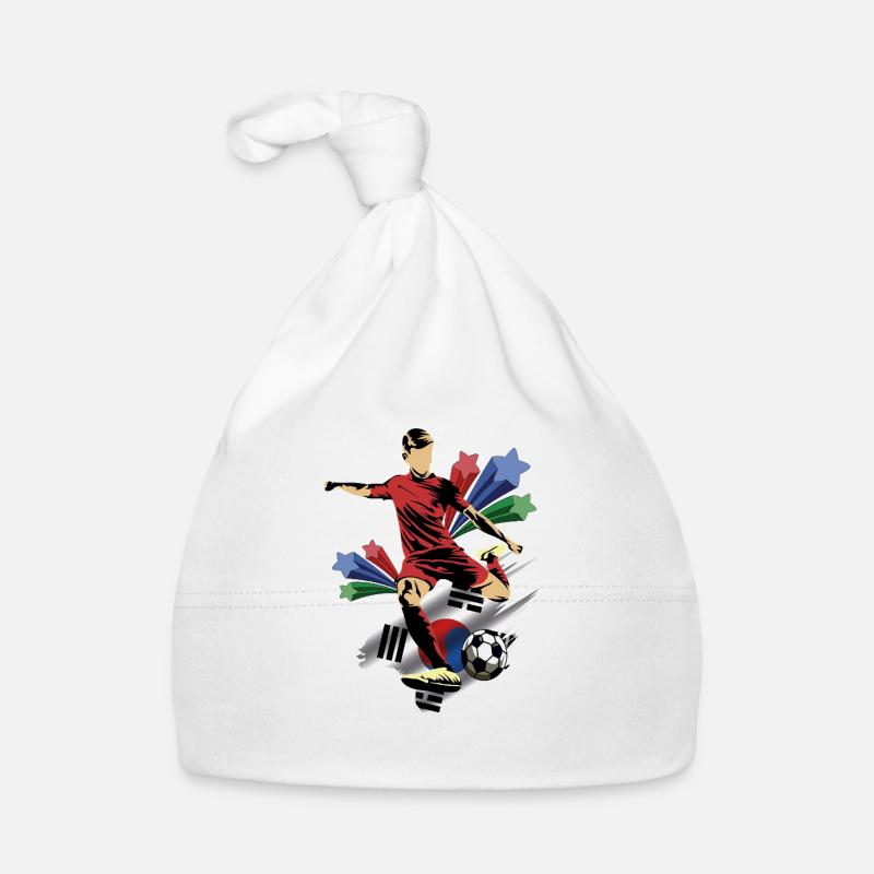 Corea – Korea – Flaggen Baby Bio-Mütze