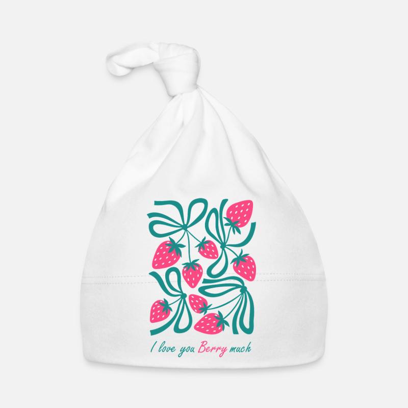 Fraises mûres Bonnet bio Bébé