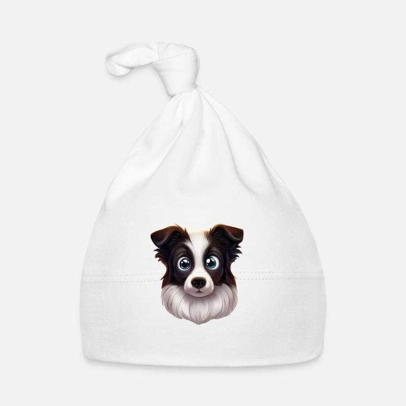 Profil intelligent Border Collie Bonnet bio Bébé