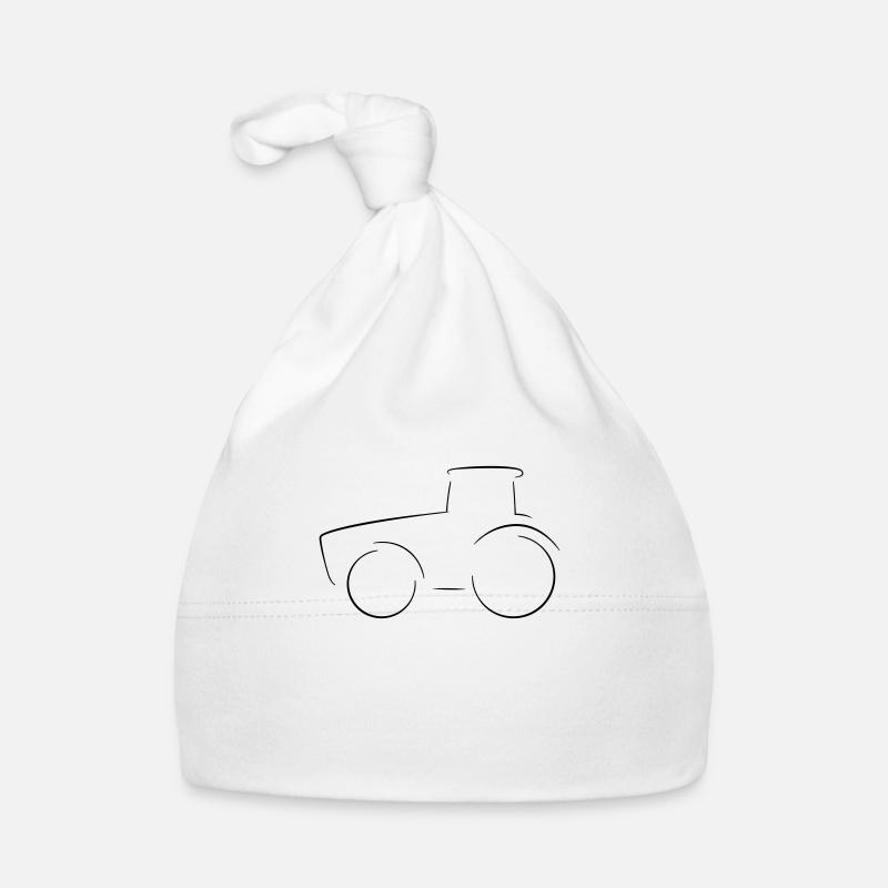 Traktor Maschine Auto Baby Bio-Mütze