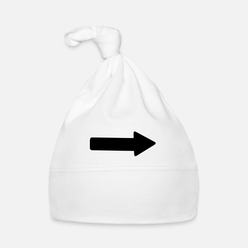 Pfeil (rechts) Baby Bio-Mütze