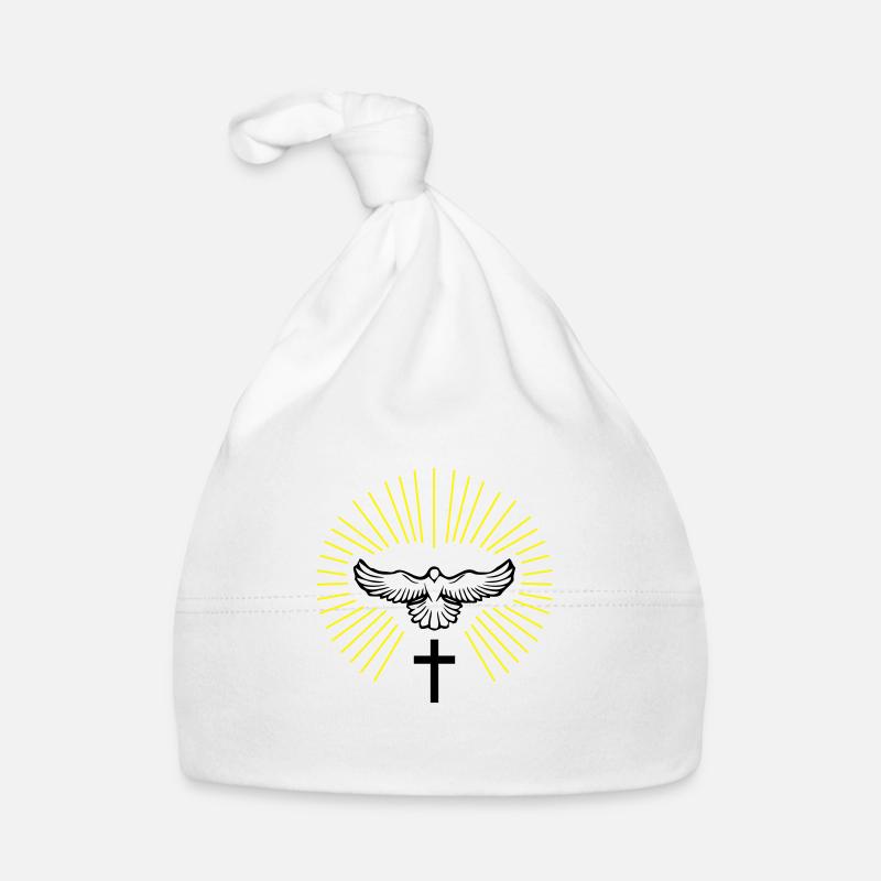 heiliger geist taube 02 Baby Bio-Mütze
