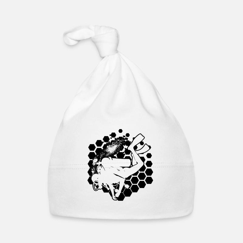 Diver Diver Scuba Diving Diving Free Dive Organic Baby Cap