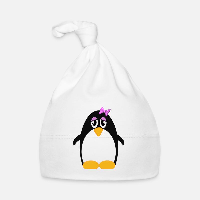 Penguin 08 Organic Baby Cap