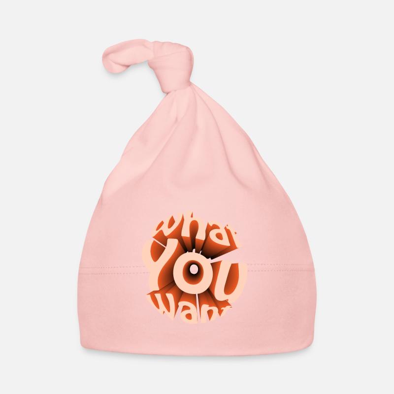 Ce que vous voulez dans la sphère 3D Bonnet bio Bébé