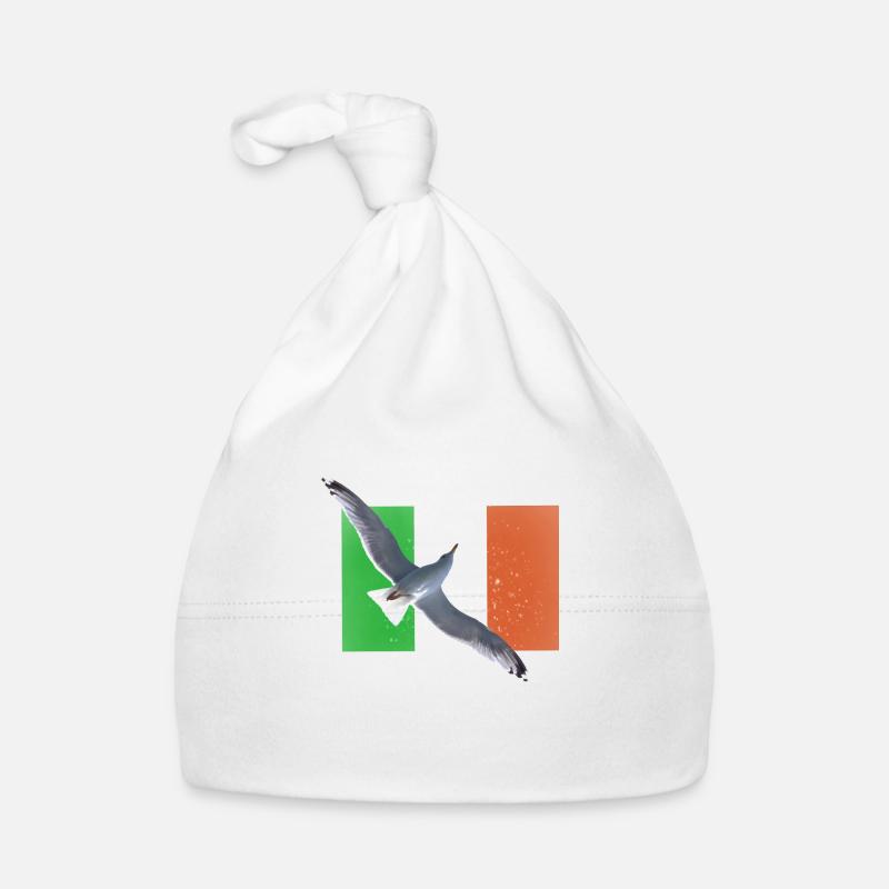 Irlande Irlande Mouette Bonnet bio Bébé