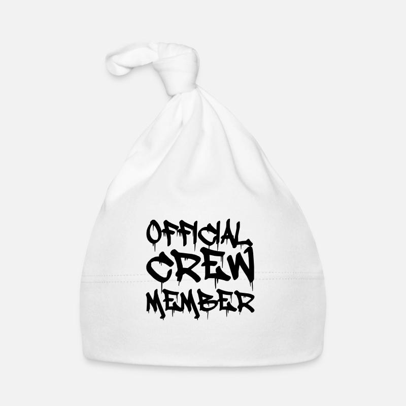 official crew member Organic Baby Cap