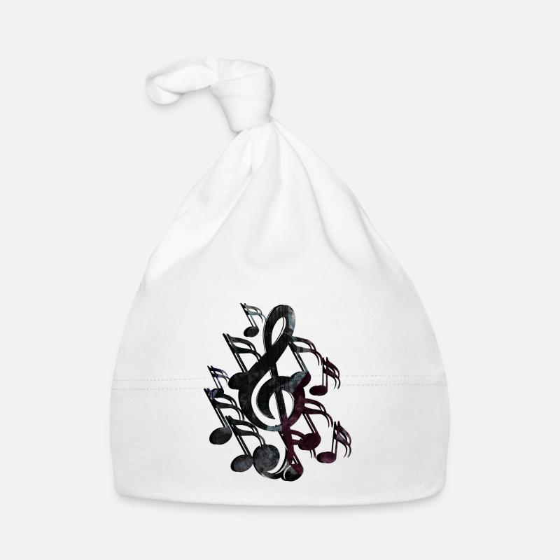 Clef Notes Organic Baby Cap