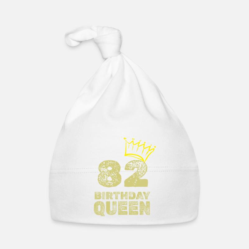 Birthday 82 Organic Baby Cap