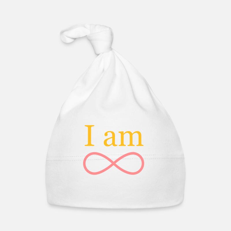 I Am Infinite Organic Baby Cap