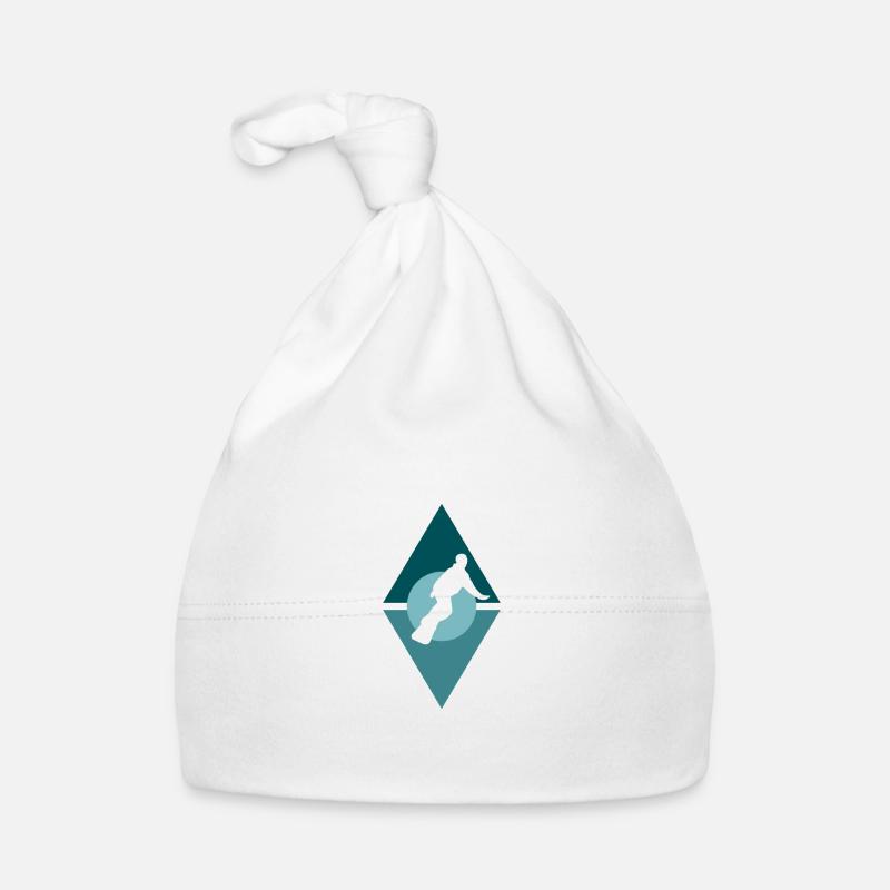 Snowboarder Snowboard Bonnet bio Bébé