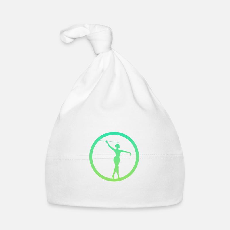 Dancing Baton, Baton, Twirling Organic Baby Cap