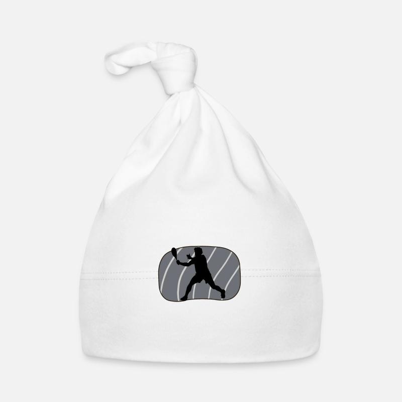 Raquettes de squash Joueurs de squash Raquettes de squash Bonnet bio Bébé