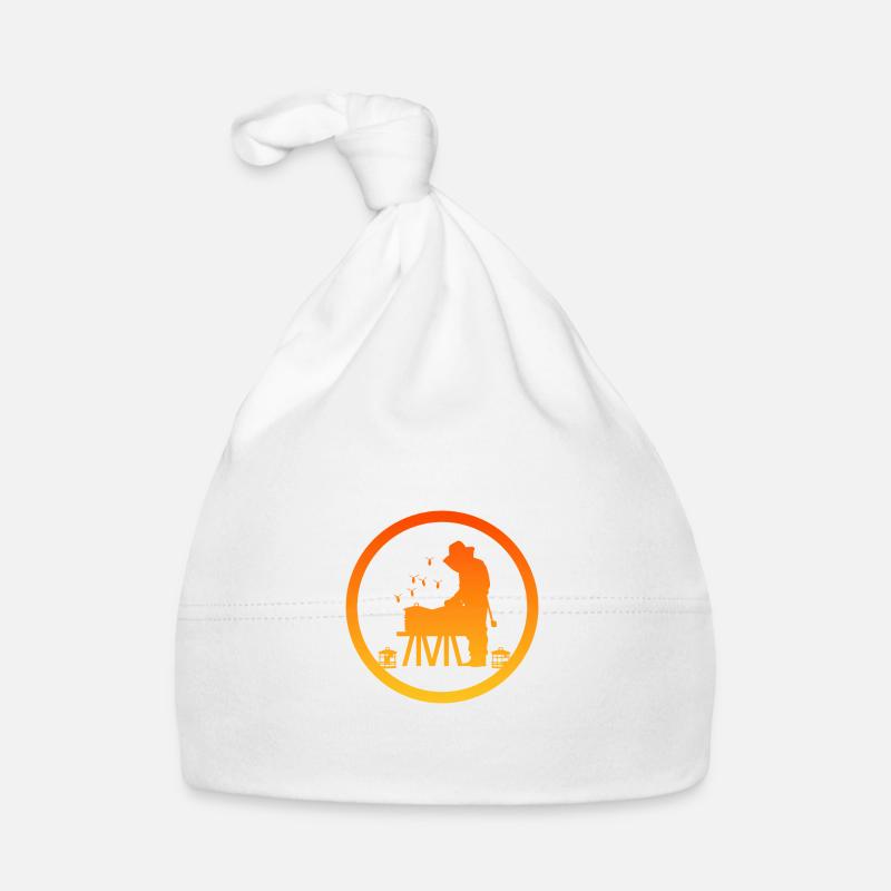 Nectar en nid d’abeille Bonnet bio Bébé