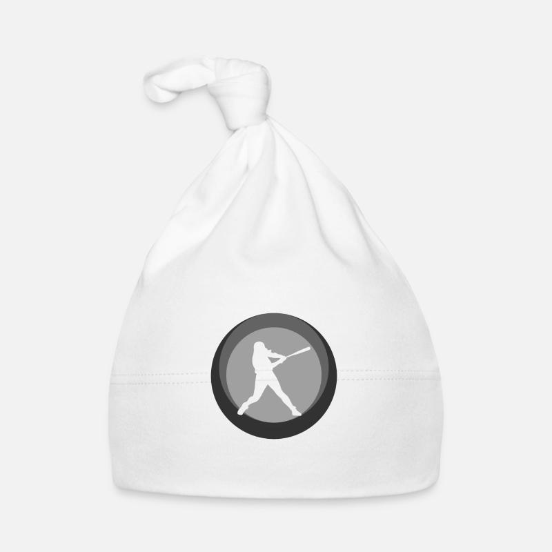 Softball Player Pitcher Softball Player Organic Baby Cap
