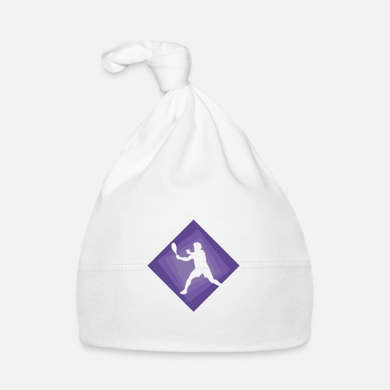 Squash Squash Player Squash Racket Organic Baby Cap