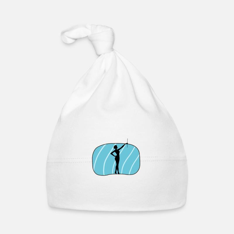 Twirling Dancing Dancing Organic Baby Cap