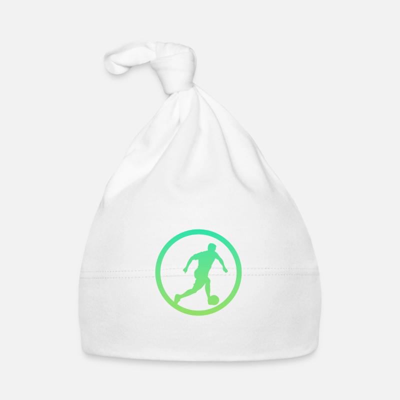 Beach Ball Beach Beach Soccer Organic Baby Cap