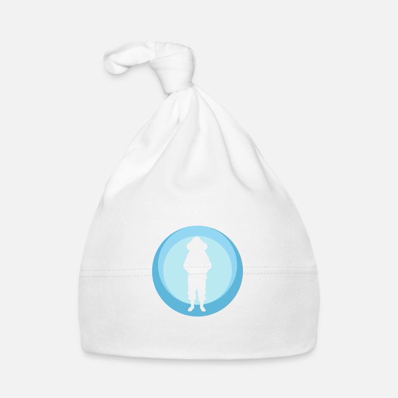 Bees Bees Honeycomb Organic Baby Cap