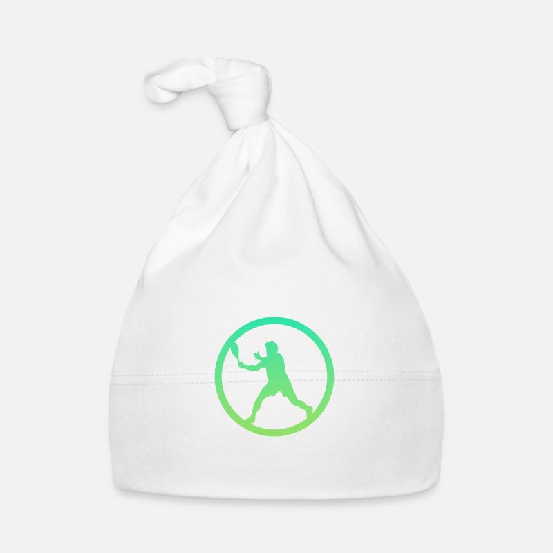 Squash Player Squash Racket Squash Organic Baby Cap