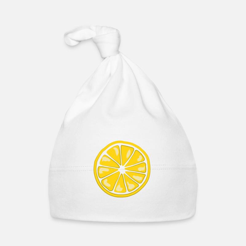 Fruit - Lemon Organic Baby Cap