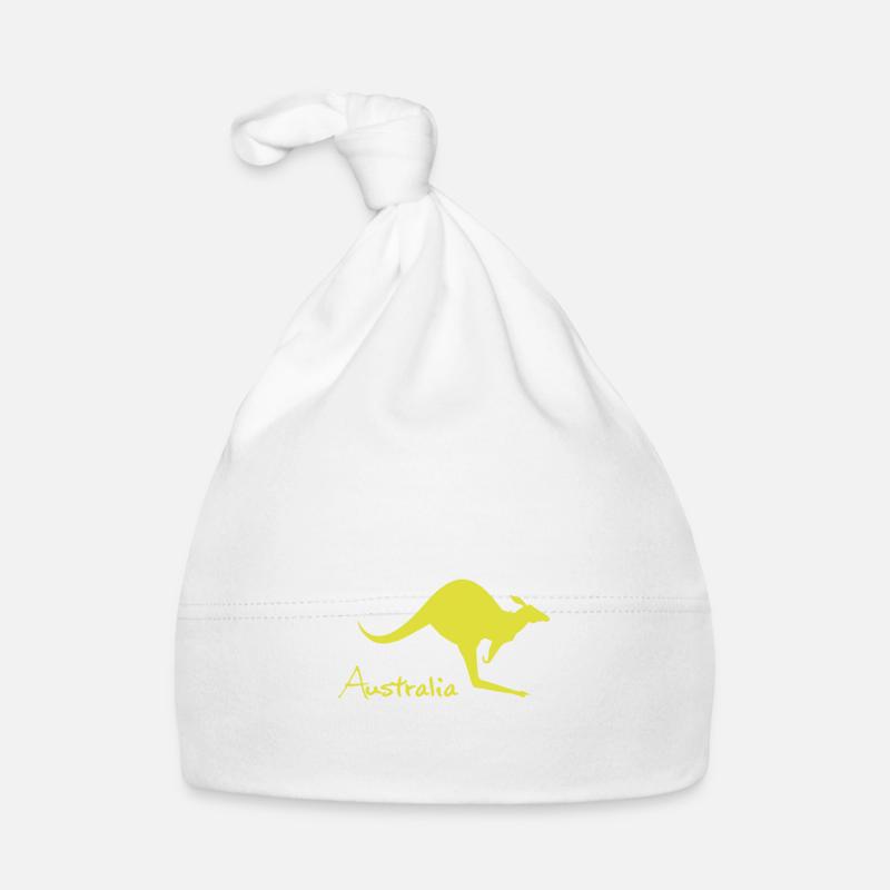 kangourou d'Australie - Kangourou d'Australie Bonnet bio Bébé