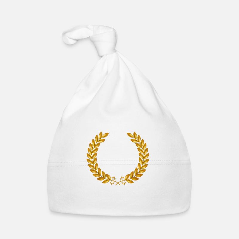 Wreath Organic Baby Cap