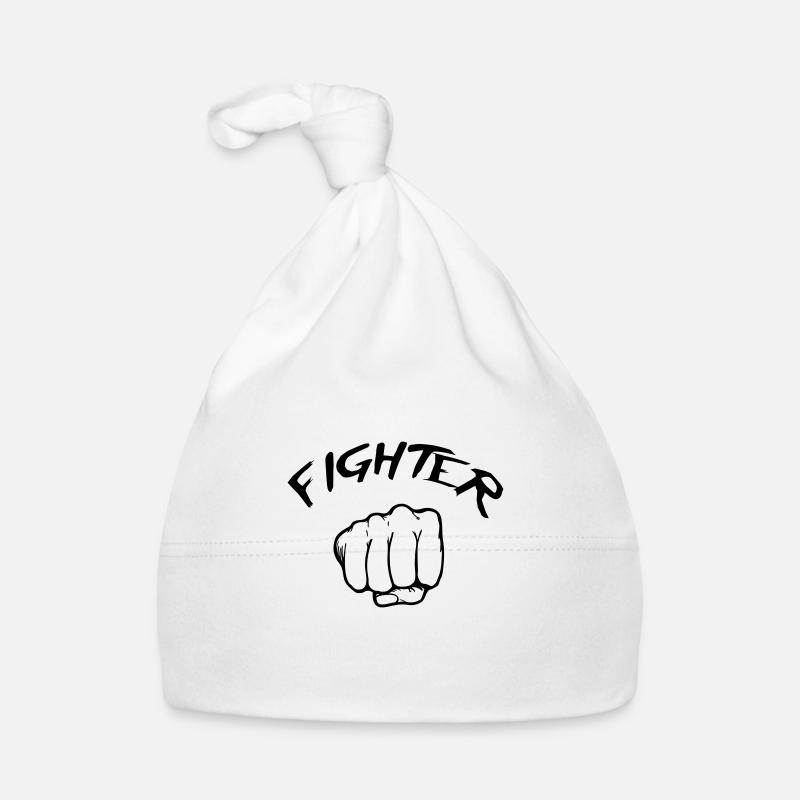 Fighter - Fighter Babyhue af økologisk bomuld