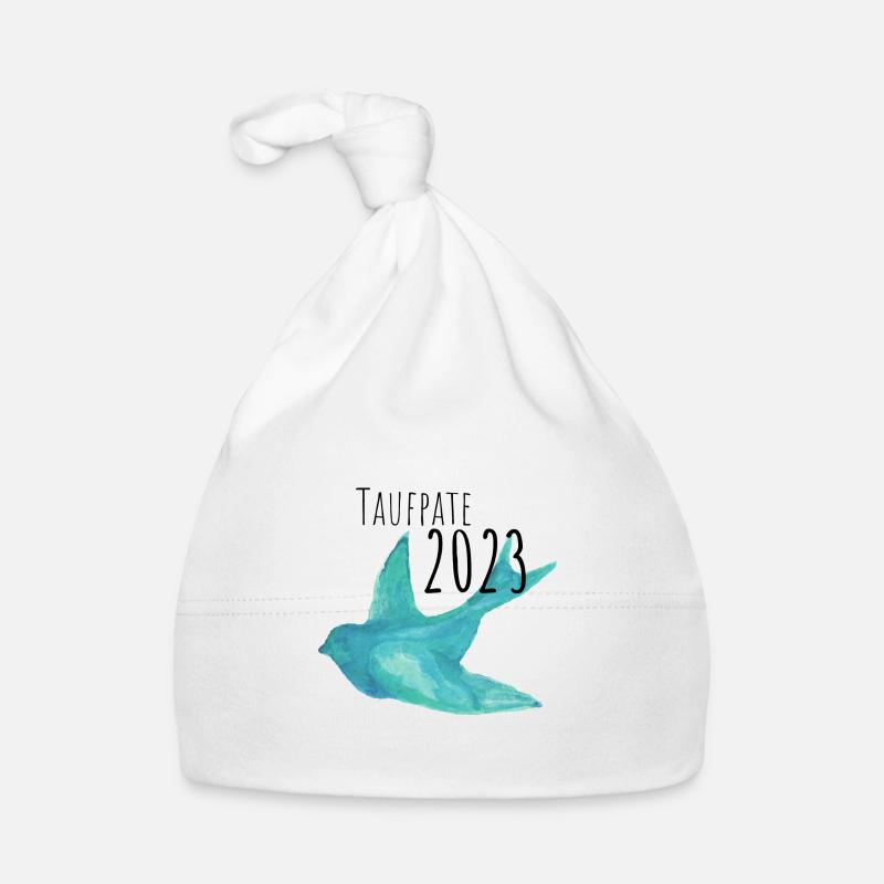 Taufpate 2023 Baby Bio-Mütze