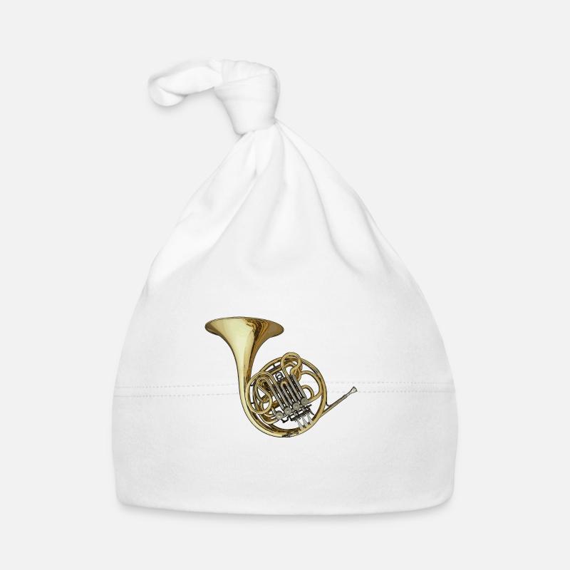 Doppelhorn Baby Bio-Mütze