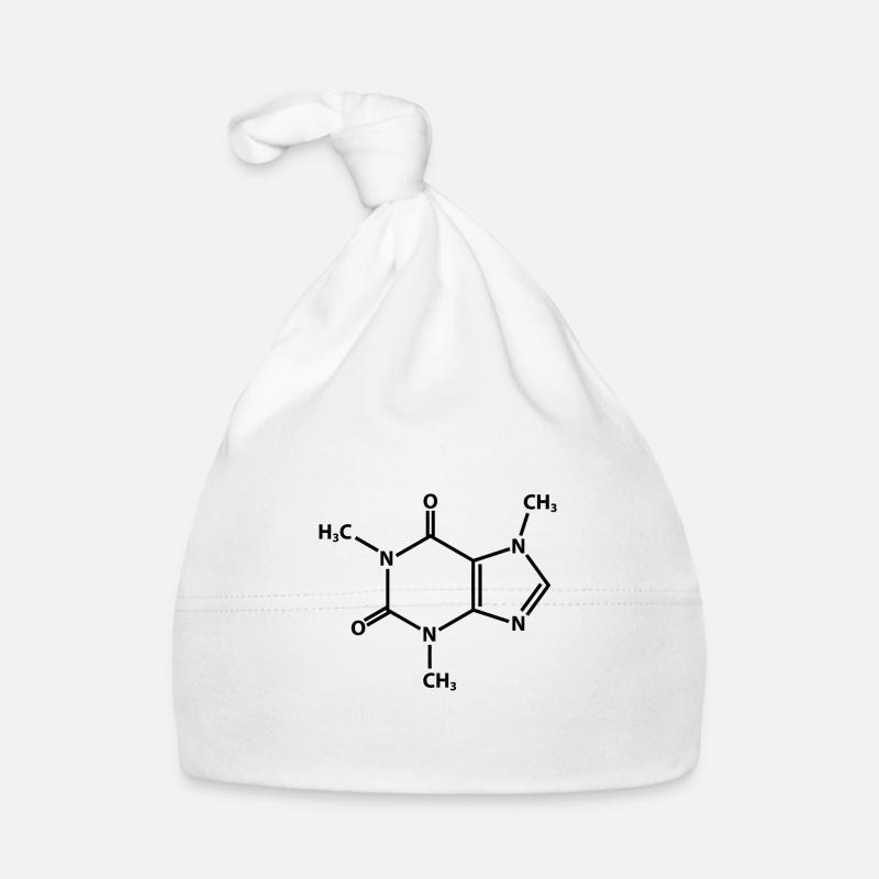 Caffeine Molecule Organic Baby Cap
