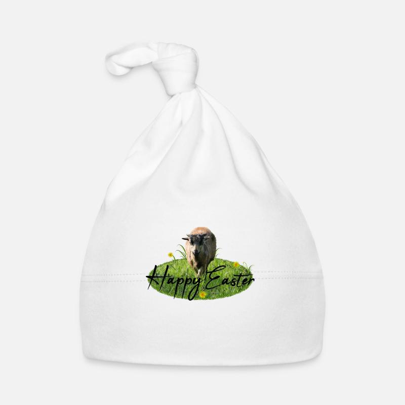 Pâques Joyeuses Pâques Bonnet bio Bébé