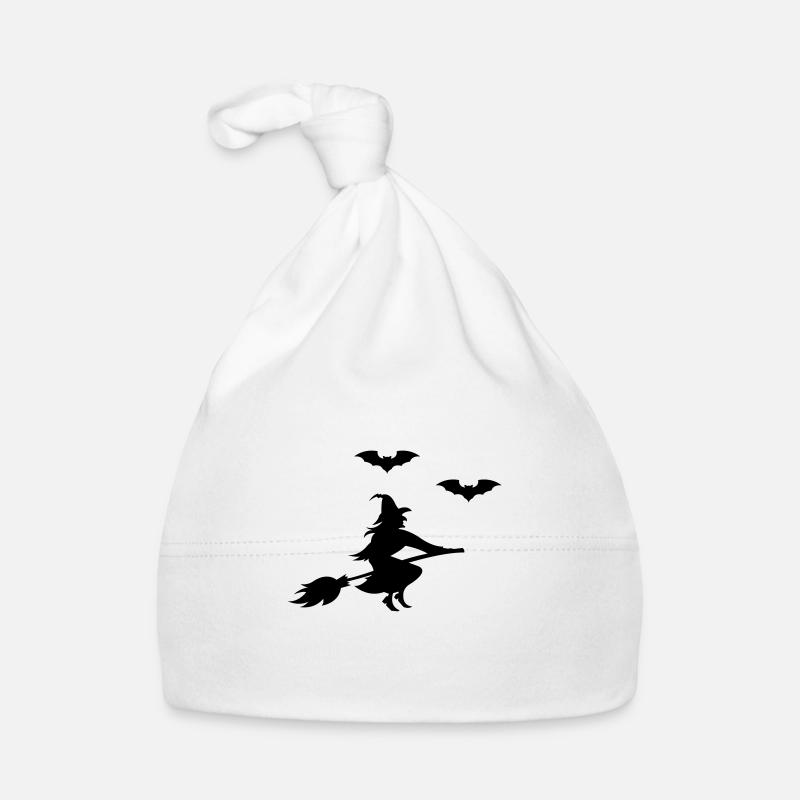 witch bats Organic Baby Cap
