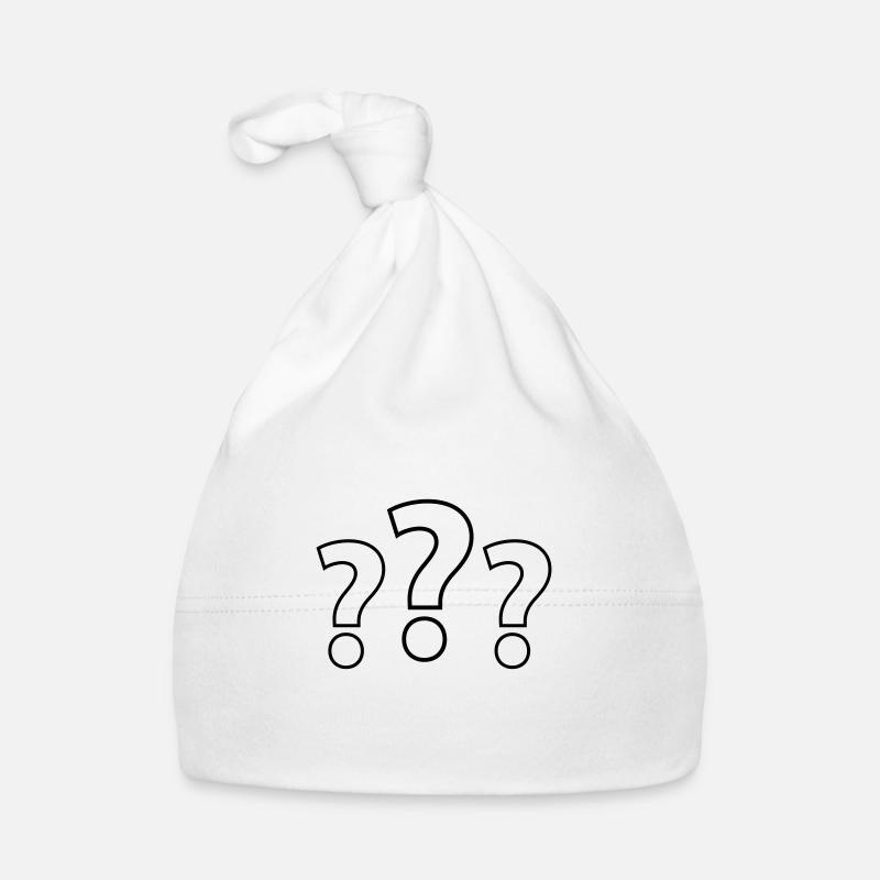 fragezeichen 3 Baby Bio-Mütze