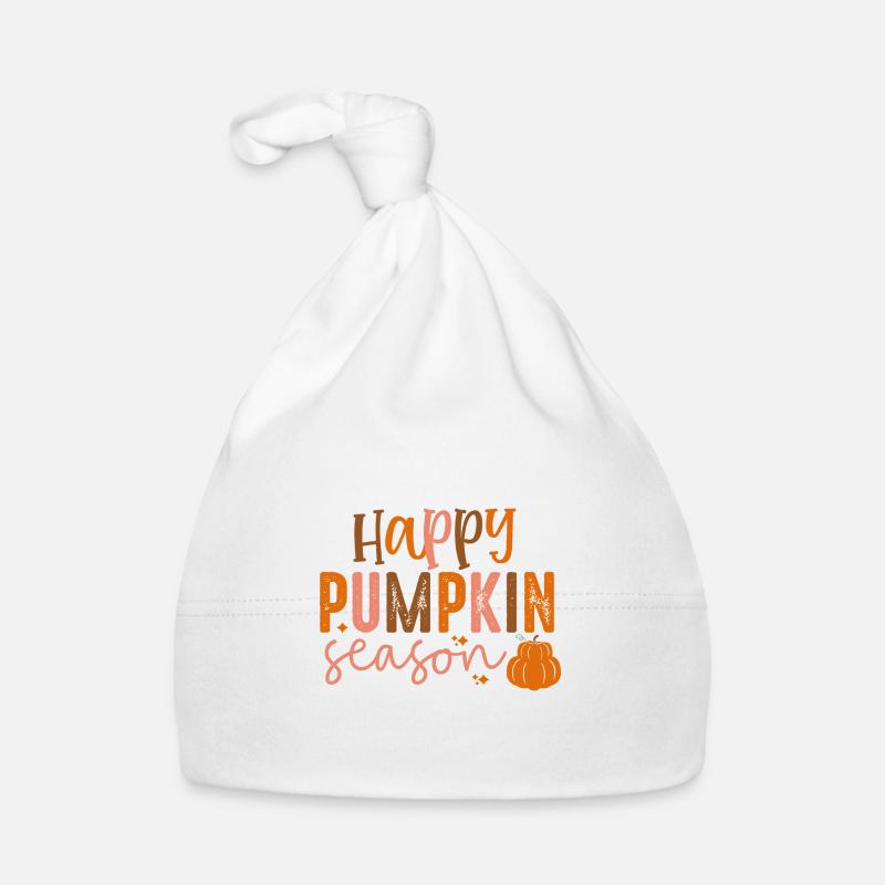 Bonne saison des citrouilles Bonnet bio Bébé