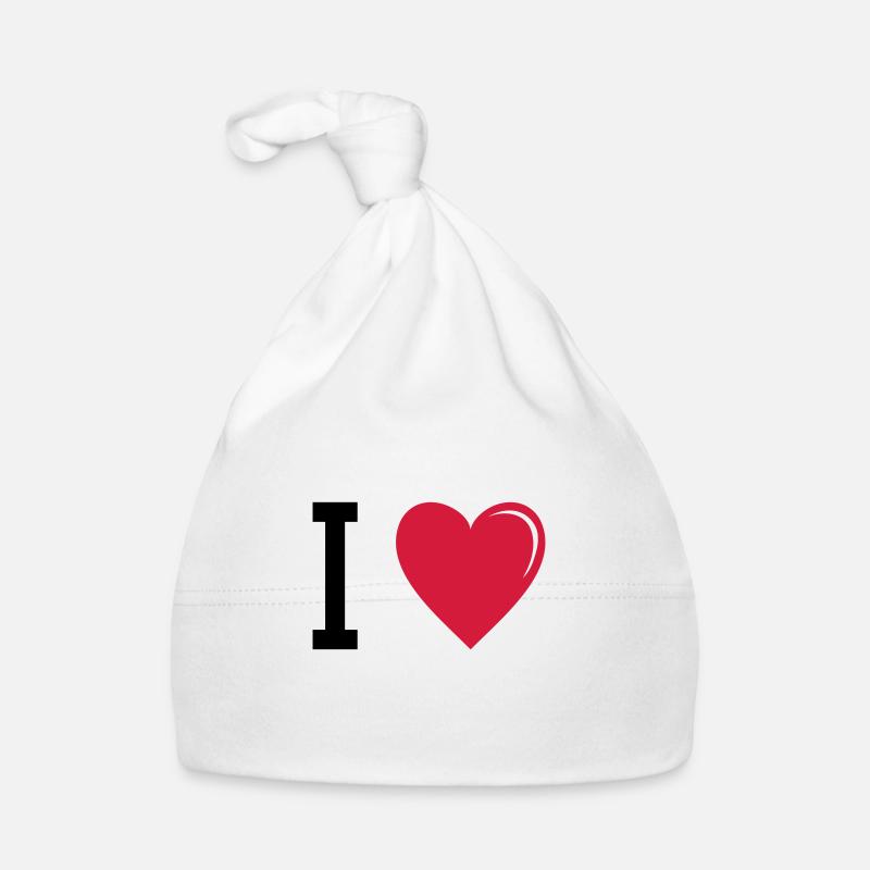 i love Organic Baby Cap
