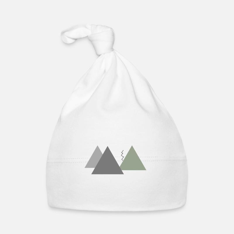 mountain panorama, , mountains, mountains Organic Baby Cap