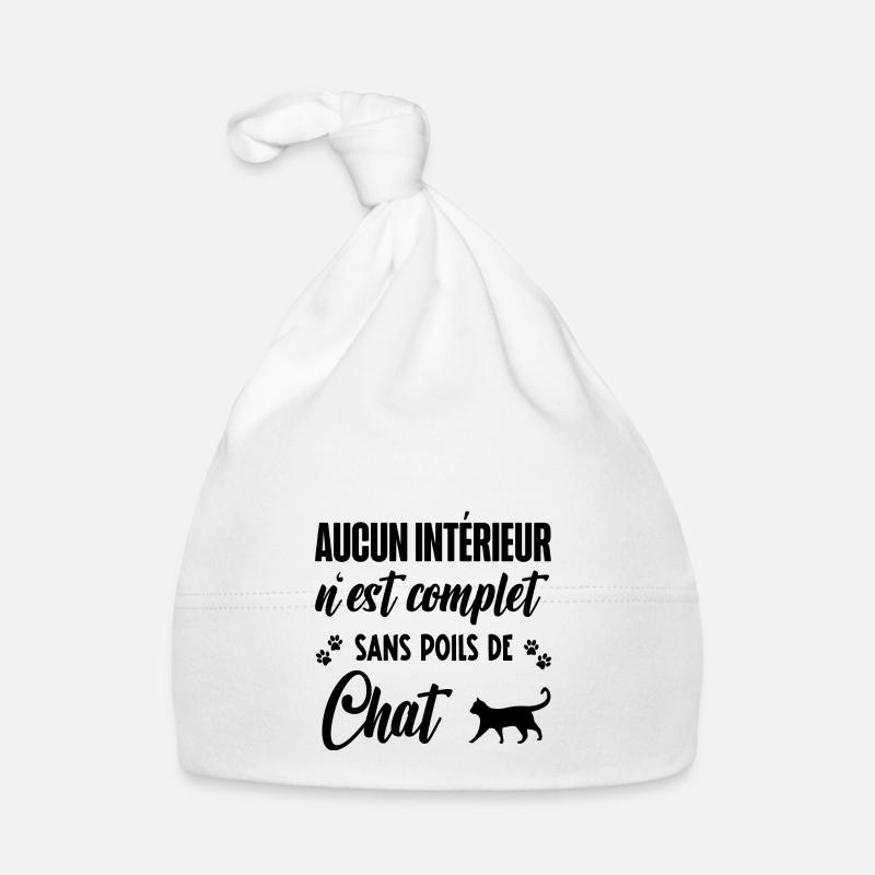 poils de chat Bonnet bio Bébé