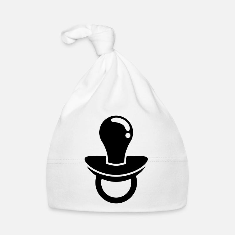 Schnuller Icon Symbol Baby Bio-Mütze
