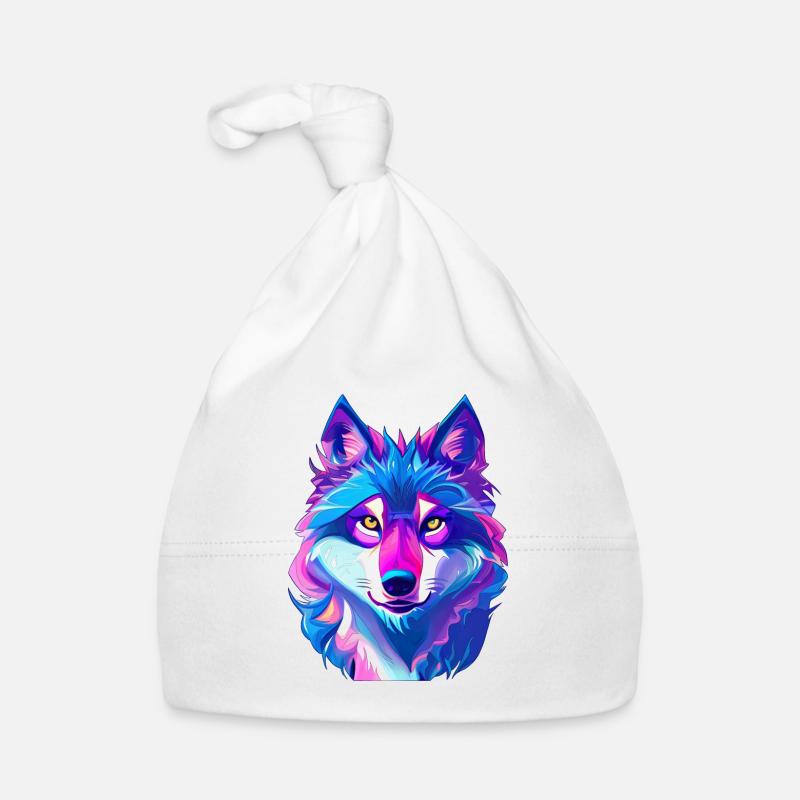 Wolf Baby Bio-Mütze