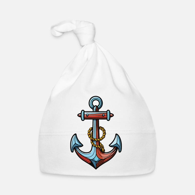 Anker Symbol Hafen Baby Bio-Mütze