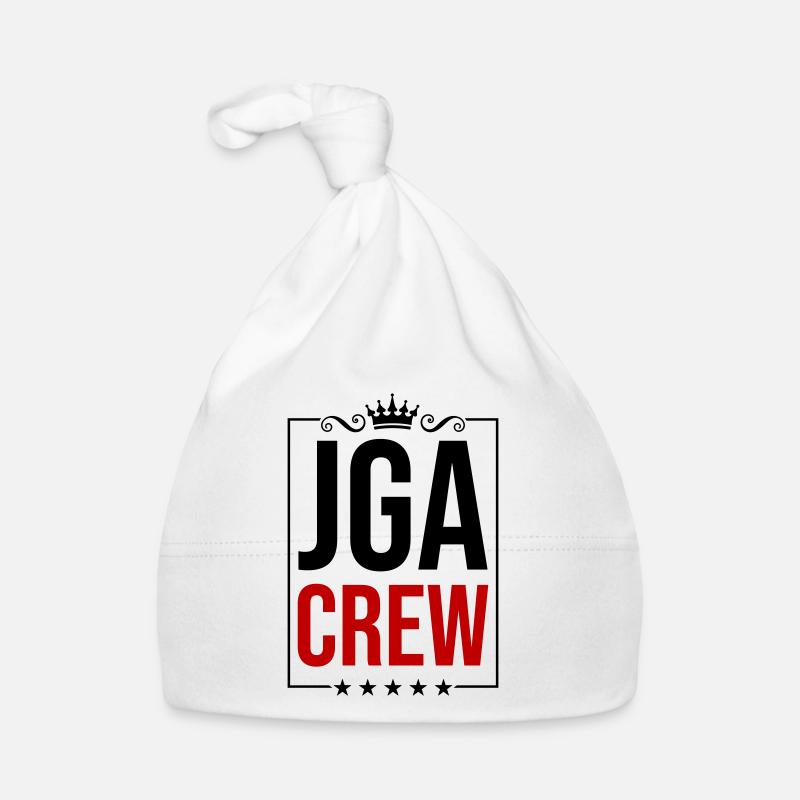 Bachelorette Party Bachelor Crew Saying Organic Baby Cap