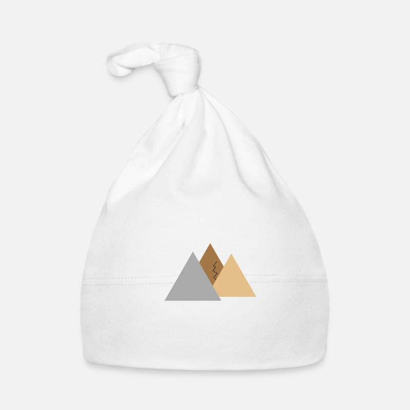 Mountain panorama, mountain range, mountains Organic Baby Cap