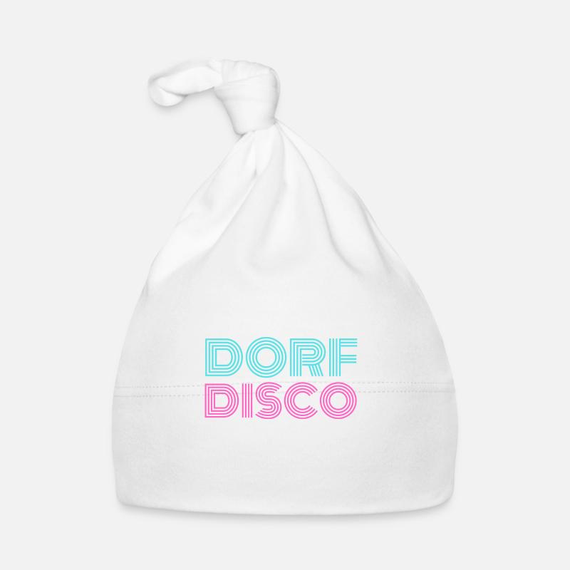 Dorf Disco Legenden Ackerparty Baby Bio-Mütze