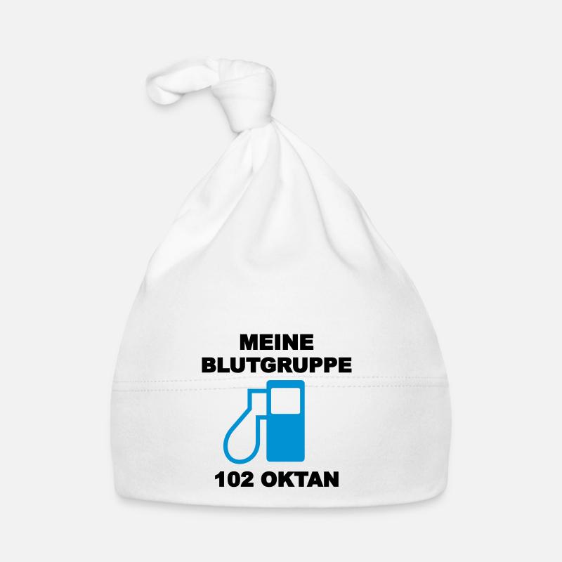 Blutgruppe 102 Oktan Baby Bio-Mütze