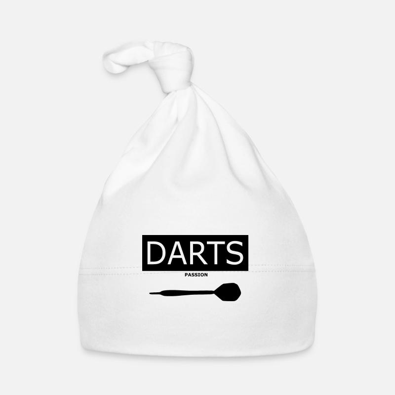Darts Leidenschaft Passion Geschenk Geburtstag Baby Bio-Mütze
