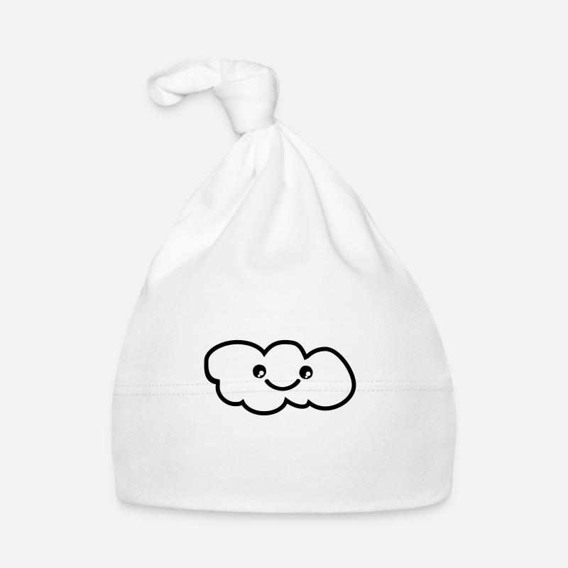 nuvola sorriso Cappellino ecologico per neonato