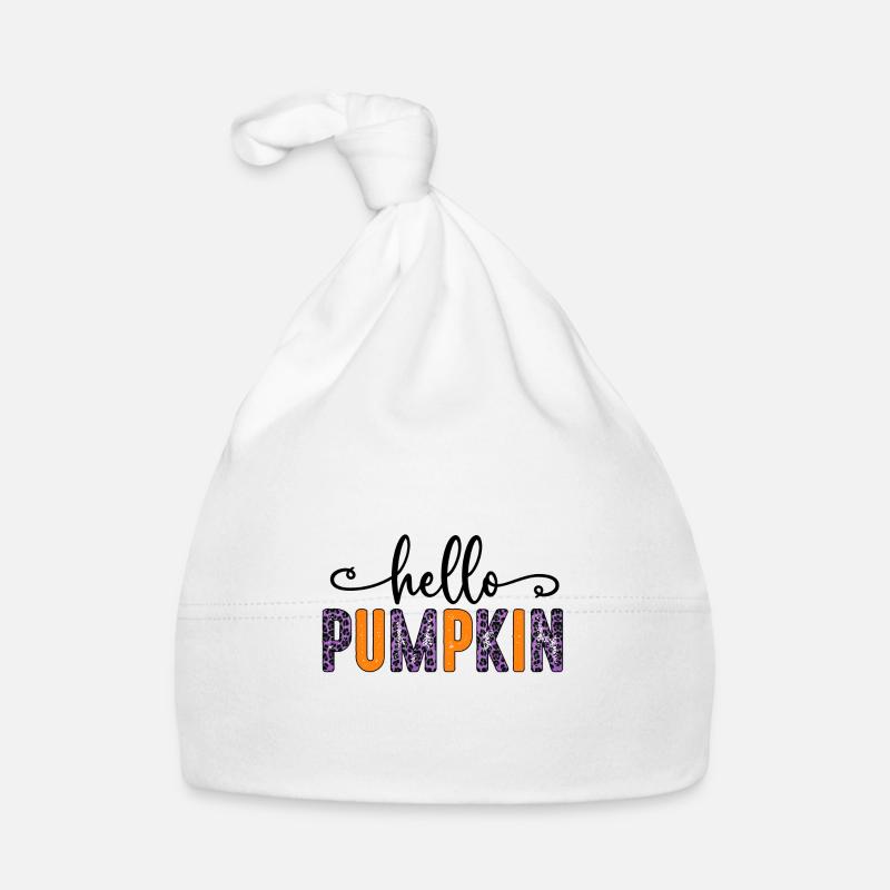 Hello Pumpkin Organic Baby Cap