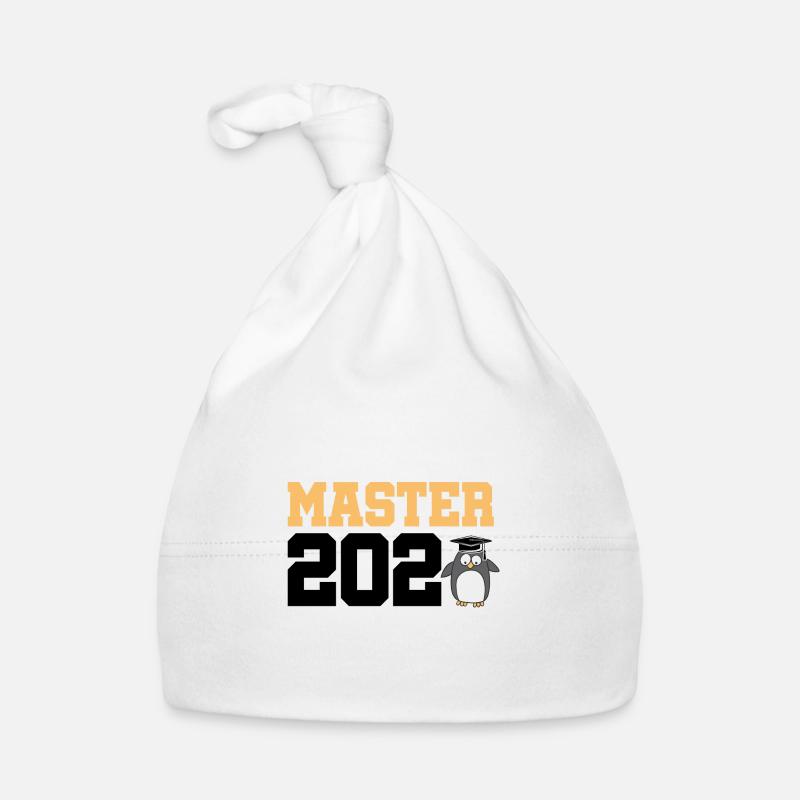 Master 2023 Abschluss Promotion Sponsion Uni Baby Bio-Mütze