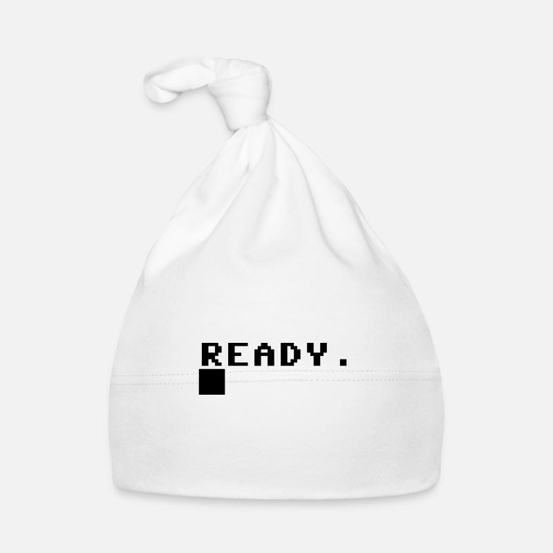 C64 ready - black Organic Baby Cap